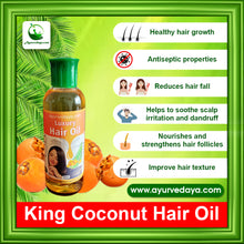 Load image into Gallery viewer, Red Sandalwood and King Coconut Luxury Hair Oil
