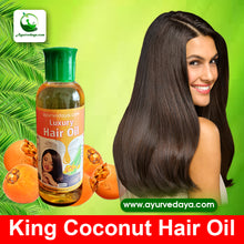 Load image into Gallery viewer, Red Sandalwood and King Coconut Luxury Hair Oil
